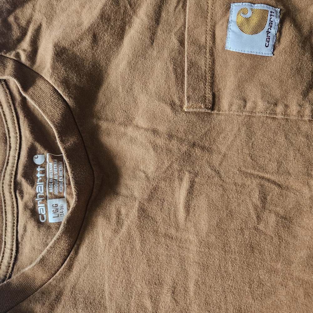 Carhartt Tan Pocket Tee